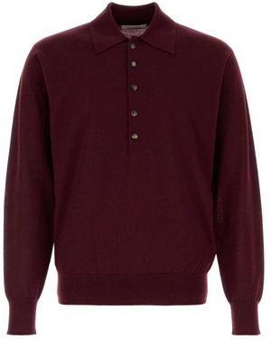 Dries Van Noten Muano Wol Trui - Rood