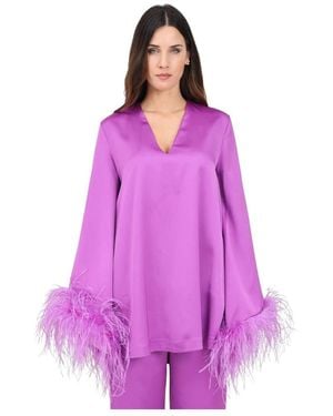 alma sanchez Blouses - Purple