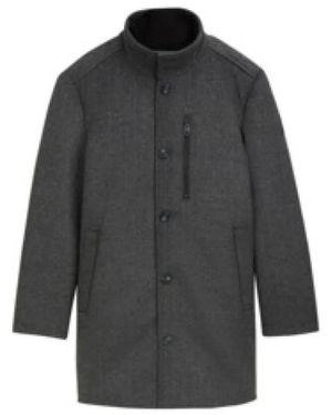 Tom Tailor Wollen Herenjas Met Vest - Grijs