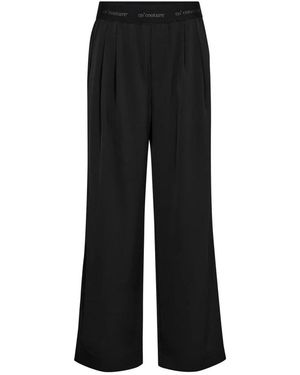 co'couture Broeken ,Zwart ,Wijde Broek
