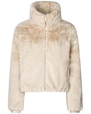 Save The Duck Faux Fur & Shearling Jackets - Neutro