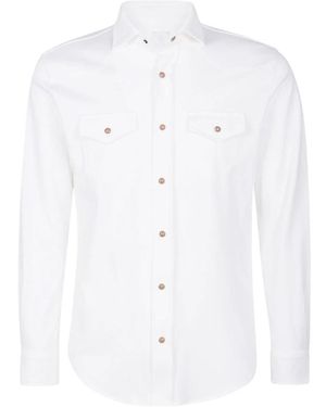 Eleventy Casual Shirts - White