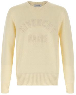Givenchy Round-Neck Knitwear - Natural
