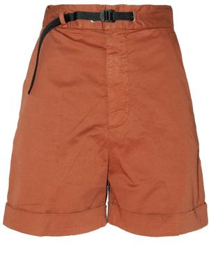 White Sand Short Shorts - Orange