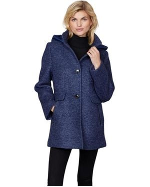 Junge Single-Breasted Coats - Blue