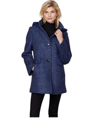Junge Single-Breasted Coats - Blue