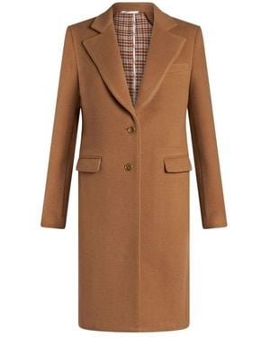 Etro Jas Met Gegraveerd Logo - Bruin
