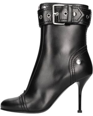 McQueen Stiefel Schwarz