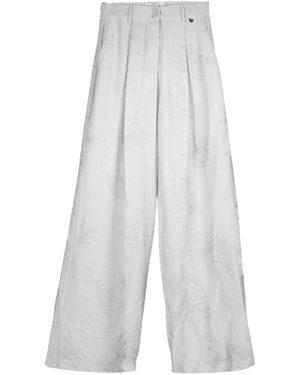 Amélie & Amélie Wide Trousers - Grey