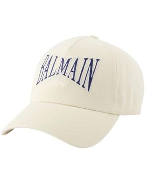 Balmain University Emb Cap - Natural