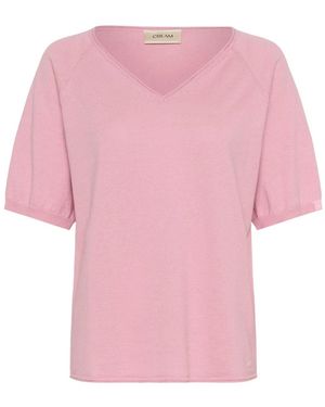 Cream Romane Strickbluse - Pink