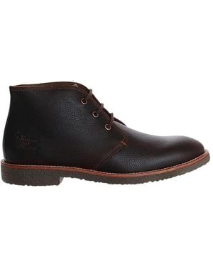 Panama Jack Lace-Up Boots - Negro
