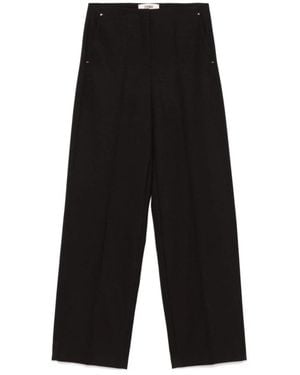 Fendi Straight Trousers - Black