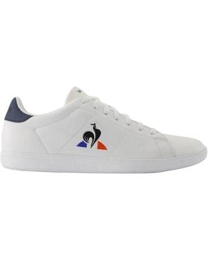 Le Coq Sportif Weiße Sportliche Sneakers Für Herren - Grau