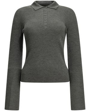 Max Mara Kaschmir-Poloshirt - Grau