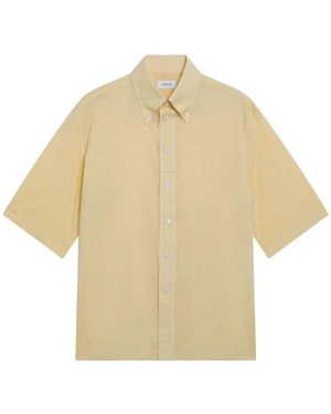 Lemaire Short Sleeve Shirts - Natural