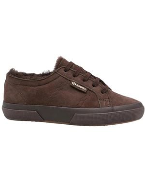 Superga Schoenen ,Bruin ,Sneakers