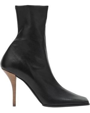 Alaïa Ankle Boots 90 - Schwarz