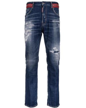 DSquared² Slim-Fit Jeans - Azul