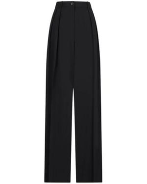 The Row Wide Pants - Black