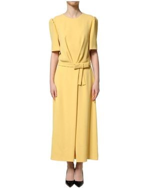 Dolce & Gabbana Midi Dresses - Yellow