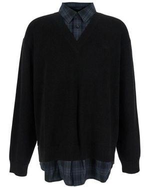 Juun.J Cardigans - Negro