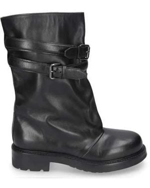 Strategia Ankle Boots - Black