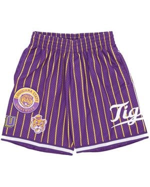 Mitchell & Ness Hometown Mesh Short Loutig - Paars