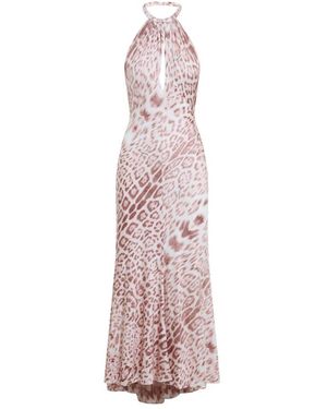 Roberto Cavalli Maxi Jurken - Roze