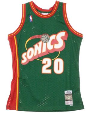 Mitchell & Ness Seattle Supersonics Basketball Tank Top - Grün