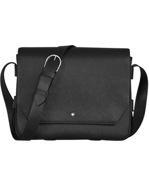Montblanc Maßgeschneiderte Leder-Umhängetasche - Schwarz