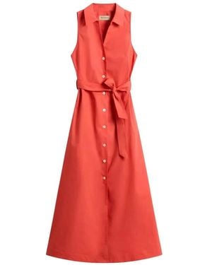 Woolrich Shirt Dresses - Rojo