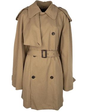 Balenciaga Jassen ,Bruin ,Trench - Naturel
