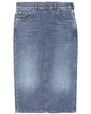Haikure Kim Midi Jeansrock - Blau