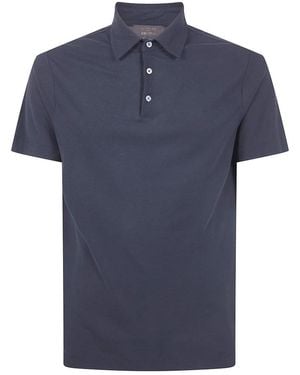 Zanone Polo Shirts - Azul