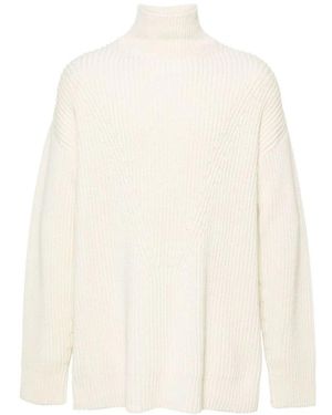 Jil Sander Turtlenecks - White
