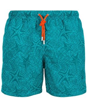Gallo Costume Stelle Marine Puntinate - Blau