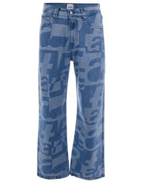 Arte' Straight Jeans - Blue