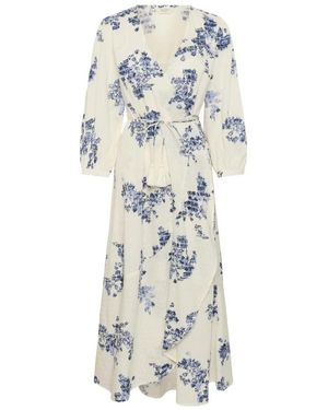 Part Two Kleedjes ,Blauw ,Katoen Alya Pw Dress