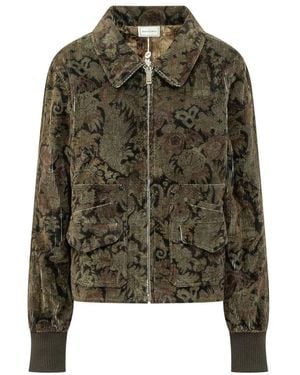 Pierre Louis Mascia Bomber Jackets - Green