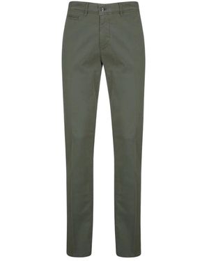 Woolrich Pantalón Stretch Satin Sage, Mujer, Talla - Verde