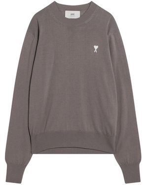 Ami Paris Wollen Sweaters - Grijs