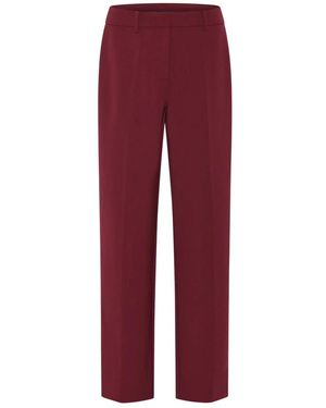 Bruuns Bazaar Broeken ,Rood ,Polyester Eleza Pants