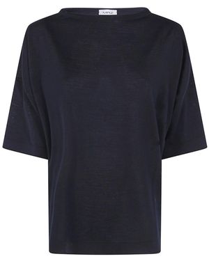 Mrz Tops ,Zwart ,T-Shirts - Blauw