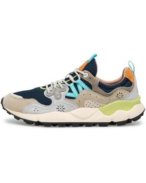 Flower Mountain Trainers - Blue