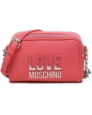 Love Moschino Cross Body Bags - Red