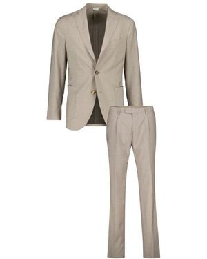 Boglioli Sb4122 Single-Breasted Suit - Naturel