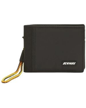 K-Way Wallets & Cardholders - Black