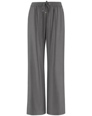 Herno Wide Trousers - Grey