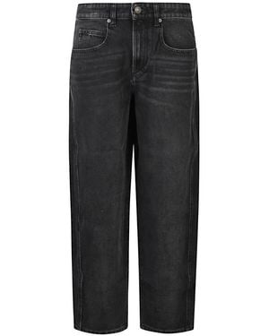 Isabel Marant Straight Fit Jeans - Gray